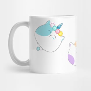 Unicorn heads Mug